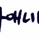 artist signature, artist name HOHLIK written with acrylic marker (CO)BOLD ART