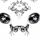 Doodle of an owl with a whimsical expression, embodying the concept of embracing ignorance: A charming representation encouraging openness to the unknown and the joy of exploration