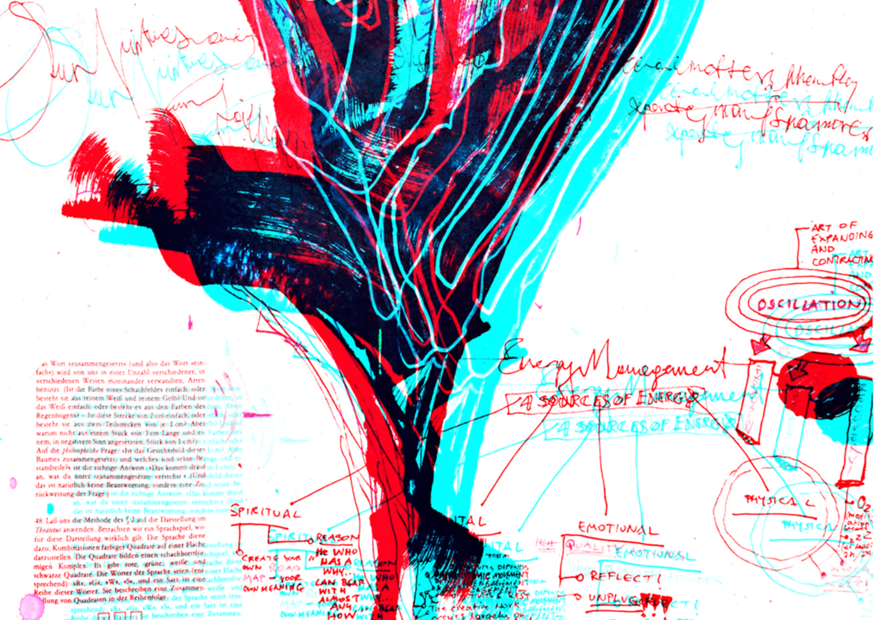 a close up of a drawing emerging artists
